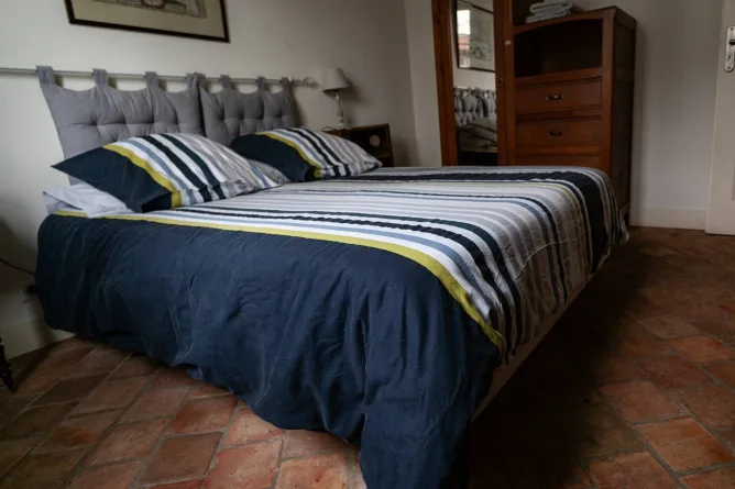 Bedroom with 160x190 bed