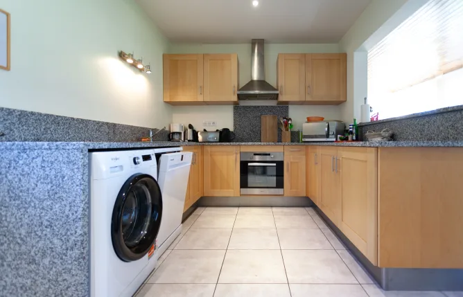 Fully equipped modern kitchen